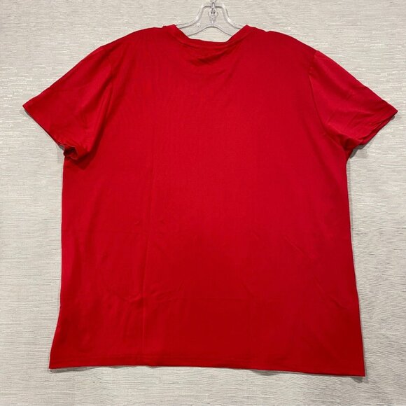 SPYDER Red T Shirt Mens Large Quick Dry Perforated Lightweight Short Sleeve Tee - Picture 6 of 12